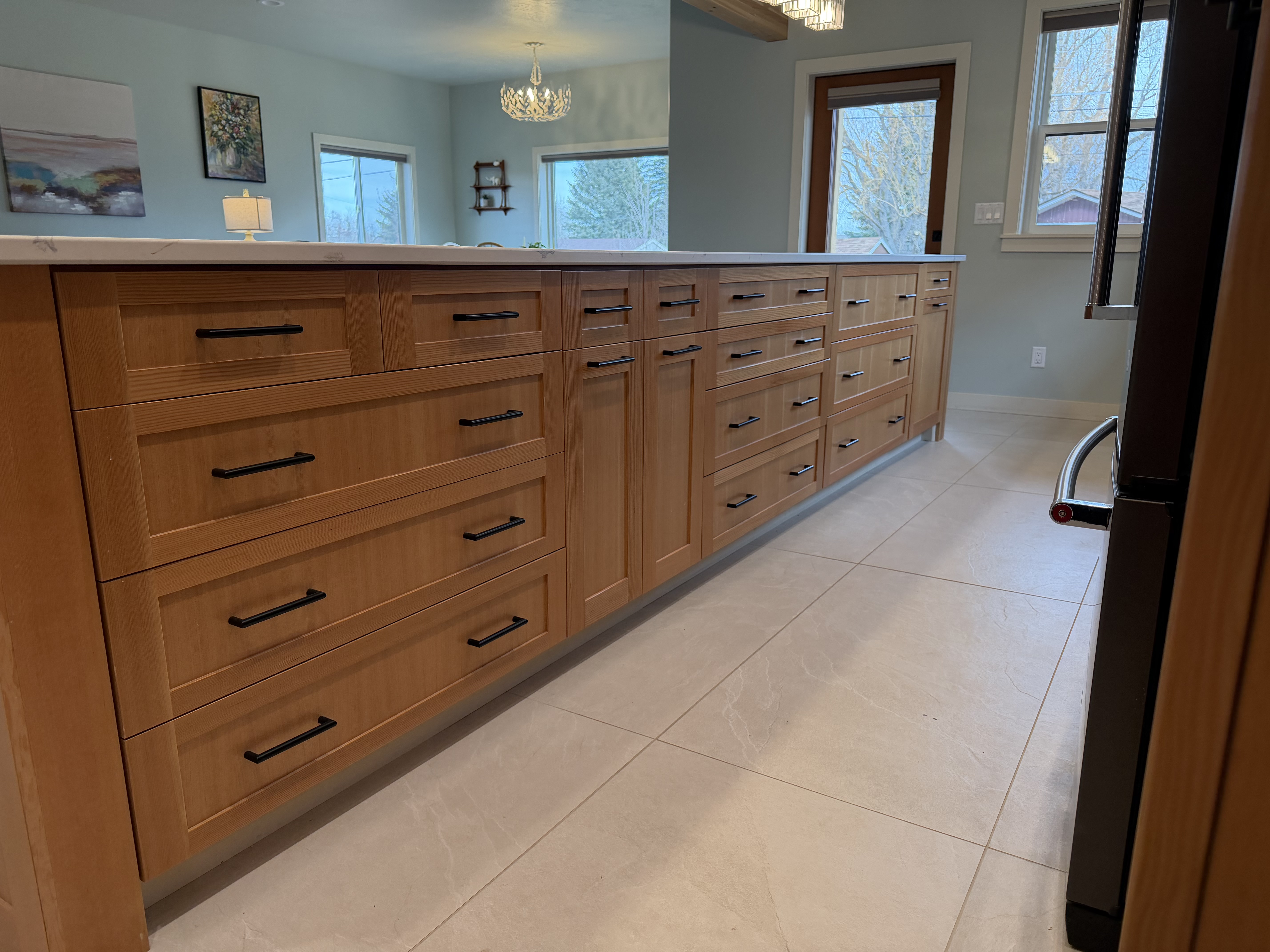 Custom residential cabinetry