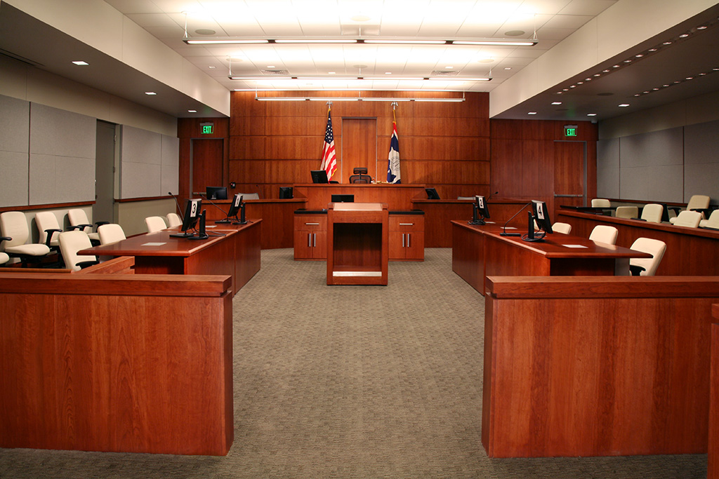 Townsend Justice Center - Commercial casework